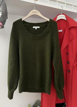 Шерстяной свитер бохо next