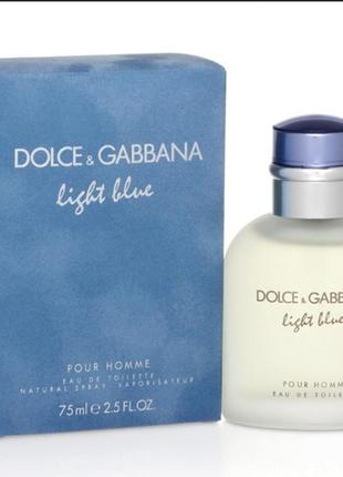 Dolce gabbana light blue мужская парфюмированная вода2 фото