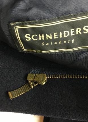 Luxury premium мужское шерстяное темно-синее пальто с капюшоном schneiders salzburg оригинал как burberry3 фото