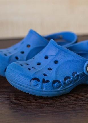 Легкая летняя обувь crocs 15см.2 фото