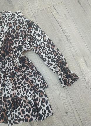 Плаття для дівчинки леопард3 фото