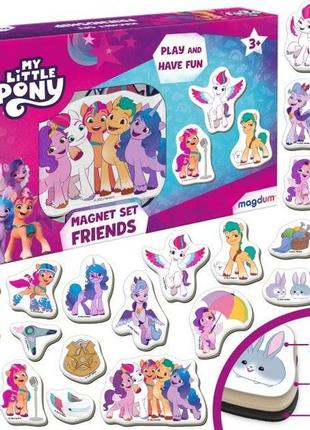 Набор магнитов "my little pony друзья" magdum