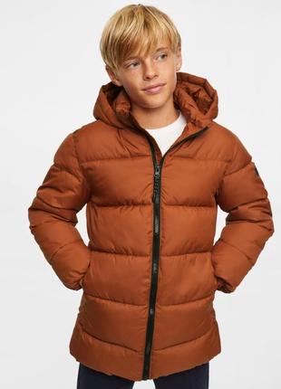 Фірмова зимова куртка mango куртка зима манго хлопчику