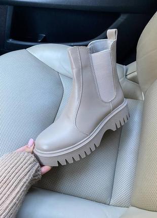 Стильные кожаные ботиночки😎❄️