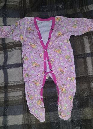 Человечек, комбинезон на девочку