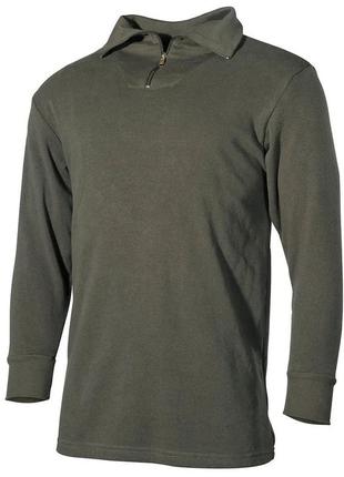 Кофта армейская mfh bundeswehr tricot shirt oлива