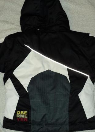 Комплект зимняя термо куртка + полукомбез obermeyer размер 22 фото