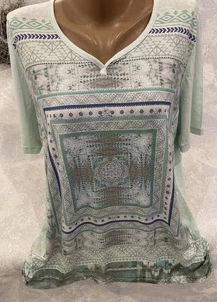 Шикарна ніжна футболка берюза