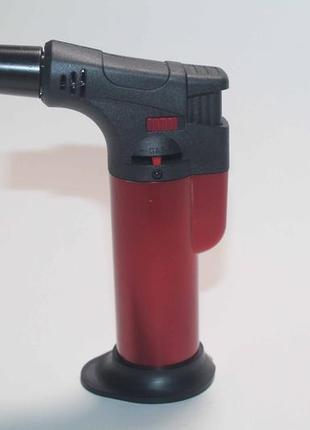 Мощная зажигалка-горелка (1355) red1 фото