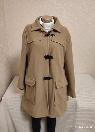Пальто жіноче демисезонне з великими кишенями