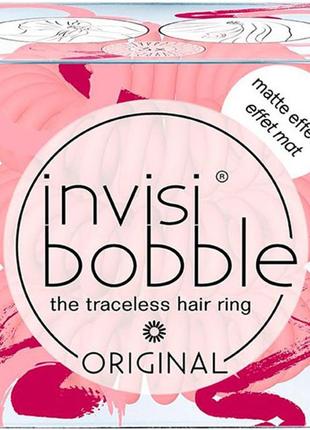 Резинка-браслет для волос «матовая розовая» invisibobble original matte me myselfie and i