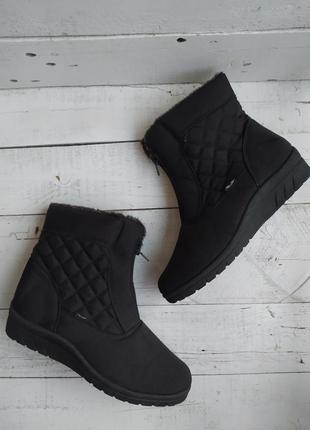 Зимние мембранные непромокаемые чоботи черевики  термо ботинки
39,5-40-40,5р1 фото
