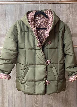 Женская куртка louis vuitton луи виттон