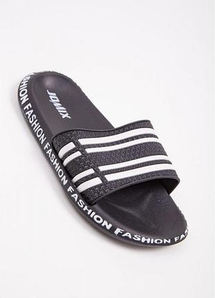 Пляжні чоловічі шльопанці чорного кольору 190rsu2155 82526