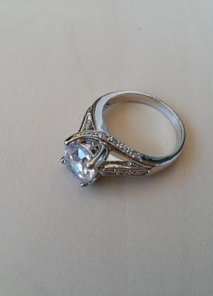Кольцо с кристаллами 4