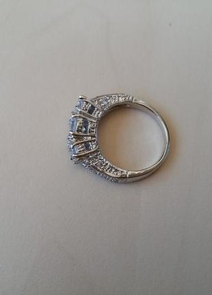 Кольцо с кристаллами 4