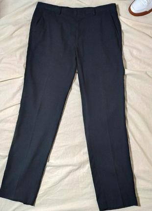 Calvin klein оригинальные мужские брюки темные брюки свободные классика формальные большой размер