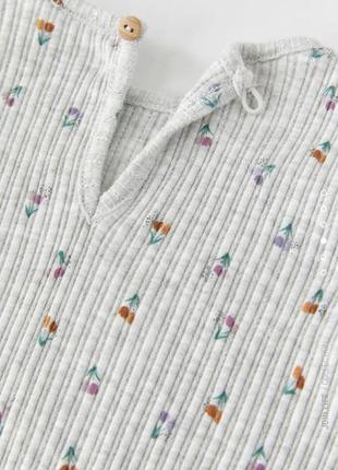Текстуроване боді з рюшами zara3 фото