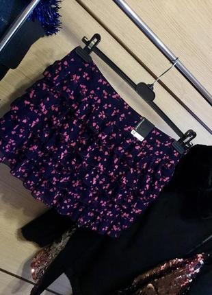 Классная юбка baby doll в сердечках, atmosphere, размер 40-42, 42-44