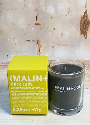 Malin+goetz ароматическая свеча  dark rum 67g2 фото