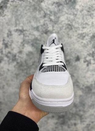 Мужские кроссовки nike air jordan 4 retro military black 40-41-42-43-44-452 фото