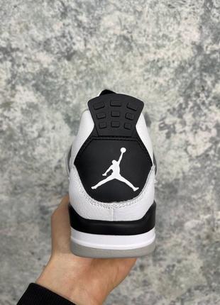 Мужские кроссовки nike air jordan 4 retro military black 40-41-42-43-44-457 фото