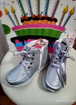 Утепленные деми ботиночки