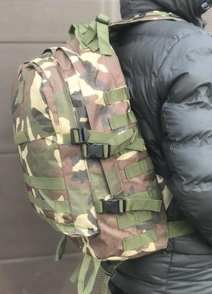 Рюкзак військовий похідний тактичний на 40-45 л дубок камуфляж8 фото
