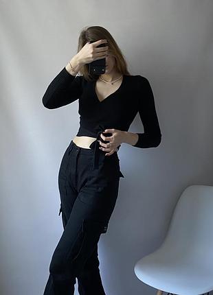 Кофтинка від zara на завязках 2
