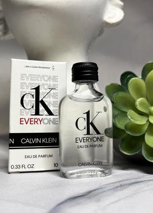 Оригинальный миниатюра calvin klein ck everyone eau de parfum оригинал миниара оригинал духи