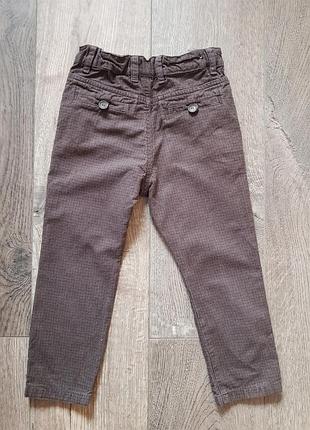 Брюки в клетку zara 3
