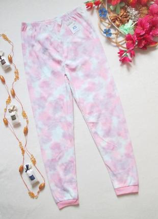 Суперовые теплые флисовые домашние штаны в мраморный принт primark 💜❄️💜