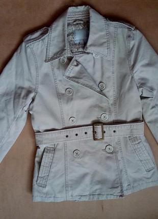 Демисезонная хлопковая куртка amisu, р. 40