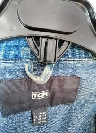 Джинсовая куртка джинсовка пиджак размер с - м плечи от шва до шва 47см плечевой шов приспущенными п3 фото