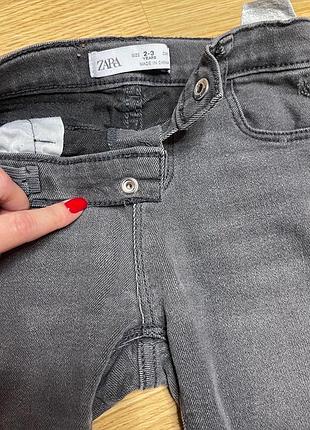 Дитячі джинси zara 4