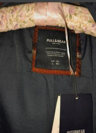 Пальто дафлкот pull & bear8 фото