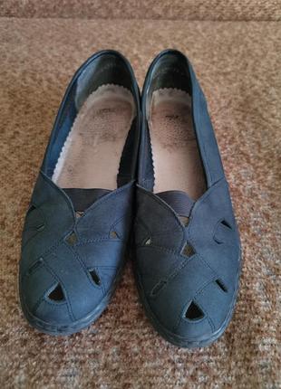 Туфли темно синие rieker1 фото