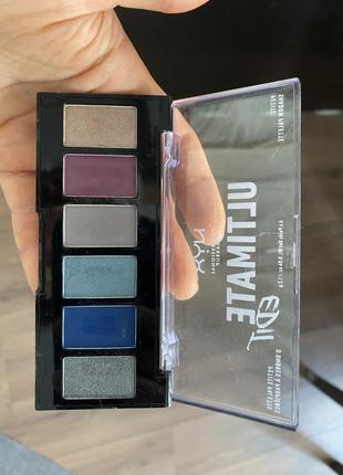 Палетка тіней nyx professional makeup ultimate