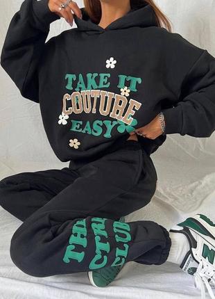 Костюм черный