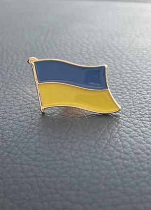 Значок пін прапор україни