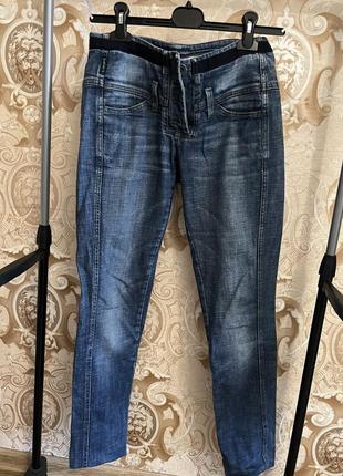 Джинсы зауженные armani jeans оригинал9 фото