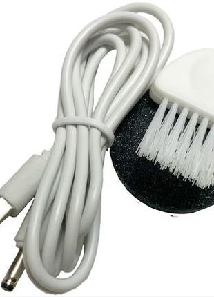 Електрична роликова пилка find back для видалення мозолів зі змінною насадкою та зарядним кабелем usb3 фото