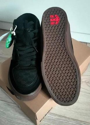 Etnies mens screw vulc mid x rad black gum чоловічі кеди черевики високі етніс5 фото