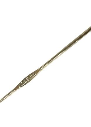 Гачок односторонній золотий наконечник №0.85/12см