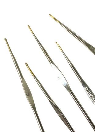 Гачок односторонній золотий наконечник №0.85/12см3 фото