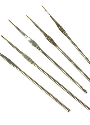 Гачок односторонній золотий наконечник №0.85/12см4 фото