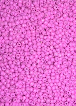 Бісер 450 грамів мелкий 12/0 deluxe:55 рожевий1 фото