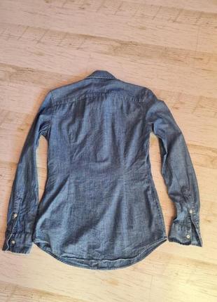 Легкая джинсовая рубашка polo ralph lauren7 фото