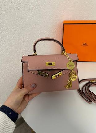 Сумка кожаная люкс два ремня в стиле  hermes💝💝💝1 фото