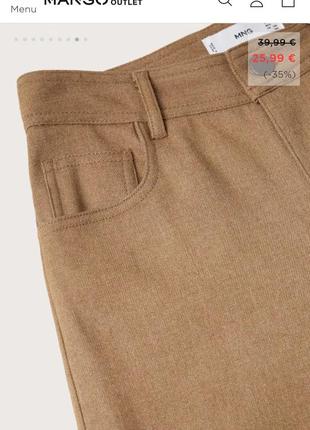 Нові жіночі брюки манго, оригінал, розмір евро 449 фото